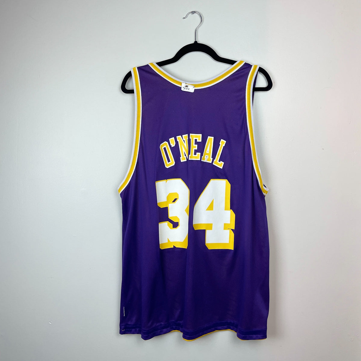 Champion Los Angeles Lakers Reversible Shaq O`neal Jersey (Size 52) — Roots